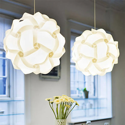 Modern Creative IQ DIY Puzzle Light Nordic Pendant Lamp Shade