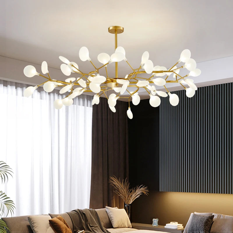 Modern Nordic gorgeous LED chandelier ceiling lamp