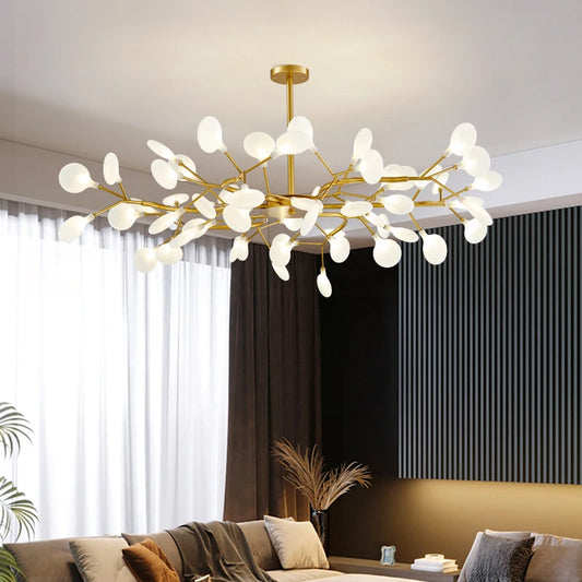 Modern Nordic gorgeous LED chandelier ceiling lamp