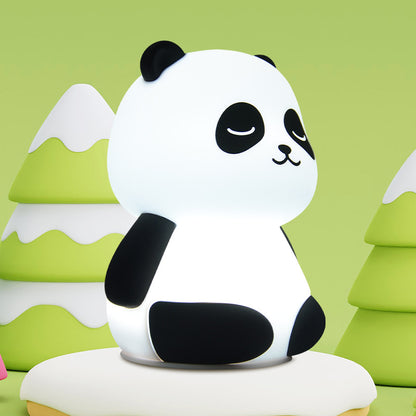 Panda Pat A Color-changing Lamp Children's Gift Silicone Night Lamp