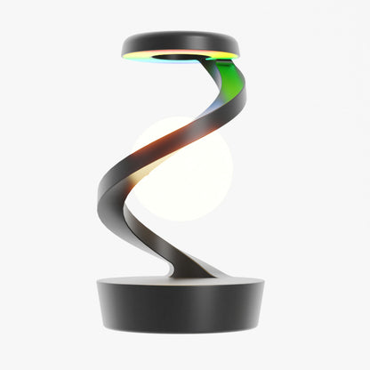 Rotating Moon Desk Lamp With Phone Wireless Charging Sensor