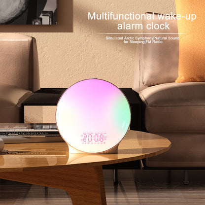 Sunrise Wake-up Light Creative Colorful Sleep With Small Night Lamp