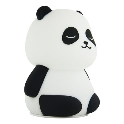 Panda Pat A Color-changing Lamp Children's Gift Silicone Night Lamp