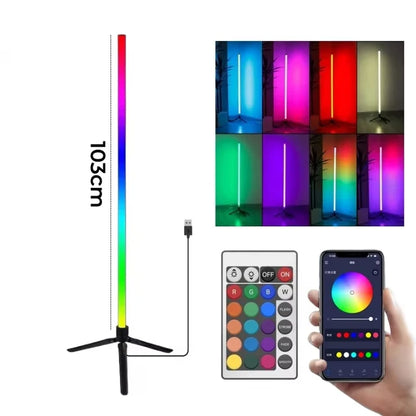 RGB LED Floor atmosphere light dimmable controlled