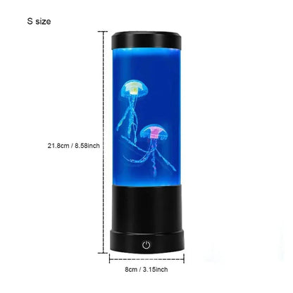 Fantasy USB/Battery Powered Jellyfish Water Tank LED Lamp