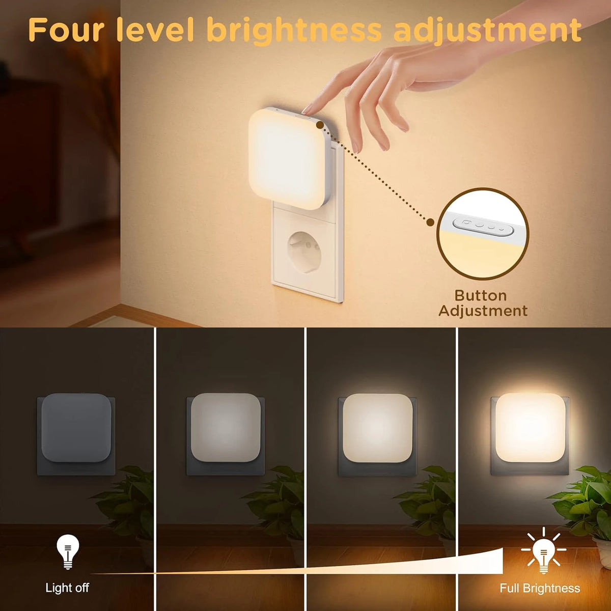 Lights By Night Dimmable LED Night Light