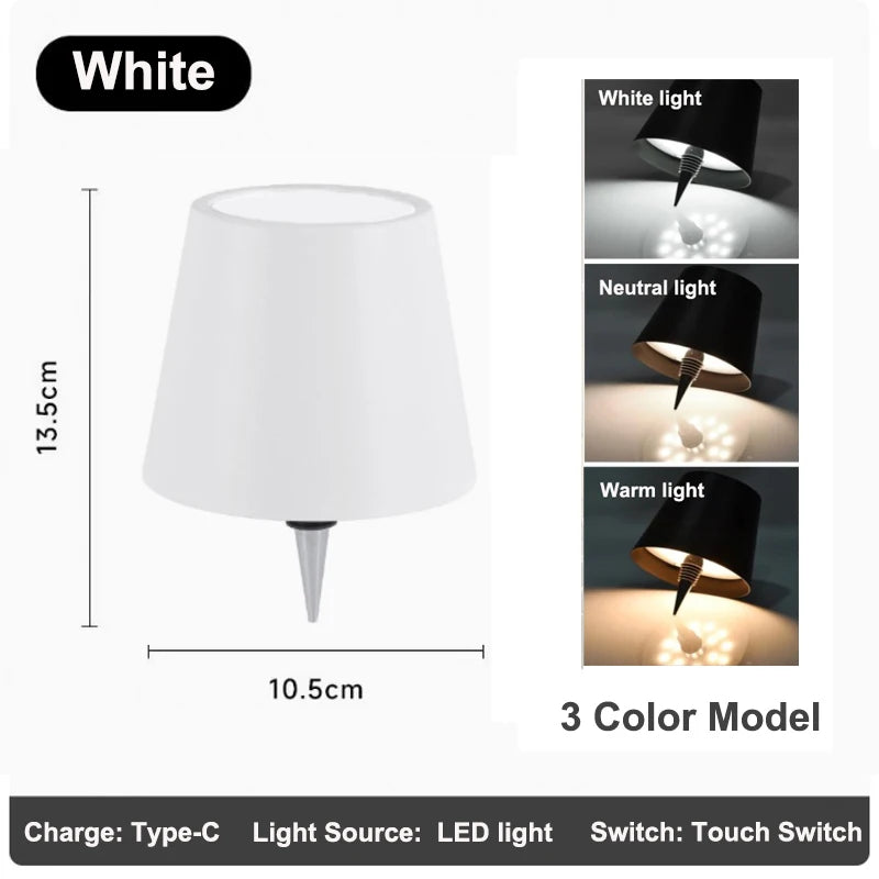 KFV Wireless Table Lamp Wine Bottles LED Bottle Light