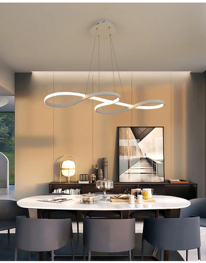 Hanging Lights Remote Dimming Kitchen Led Cord Pendant Lamp