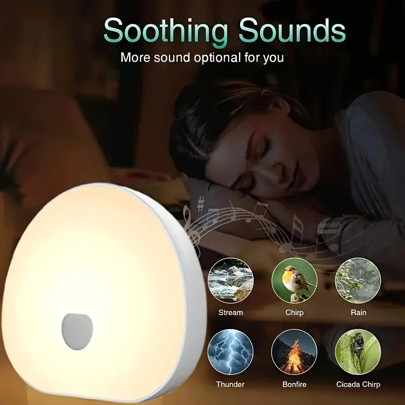 New White Noise Night Light 7 Color Ambient Light