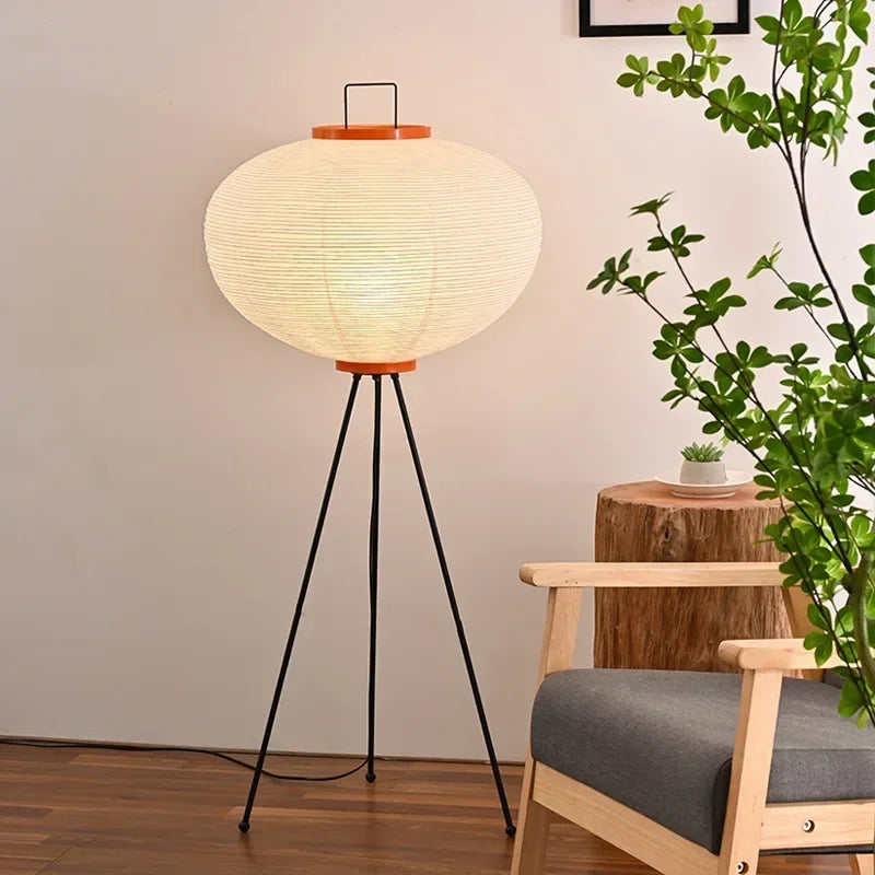 Japanese Noguchi Akari Rice Paper Floor Lamp