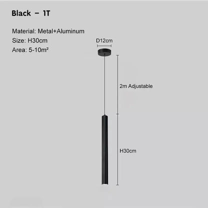 Nordic LED Pendant Lamps for TV Background Kitchen Fixture