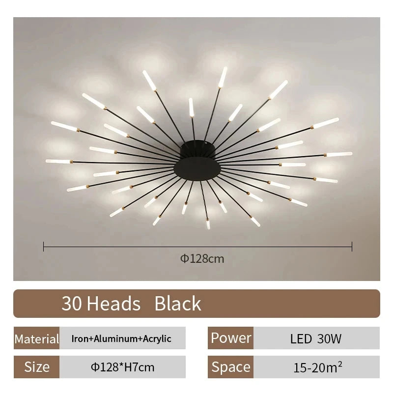 Living Room Light LED Ceiling Lamp Modern Indoor Lighting