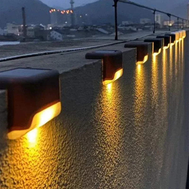 Solar Deck Lights Outdoor Step Lights Waterproof Led Solar
