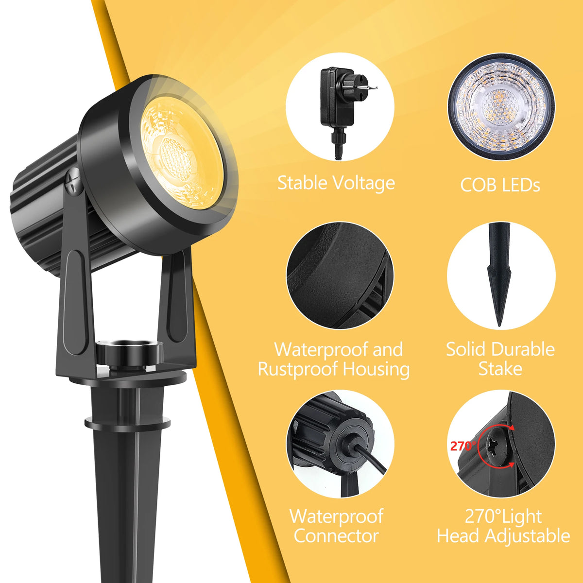 Lights Low Voltage Landscape Lighting 12V/27V Outdoor Lamp
