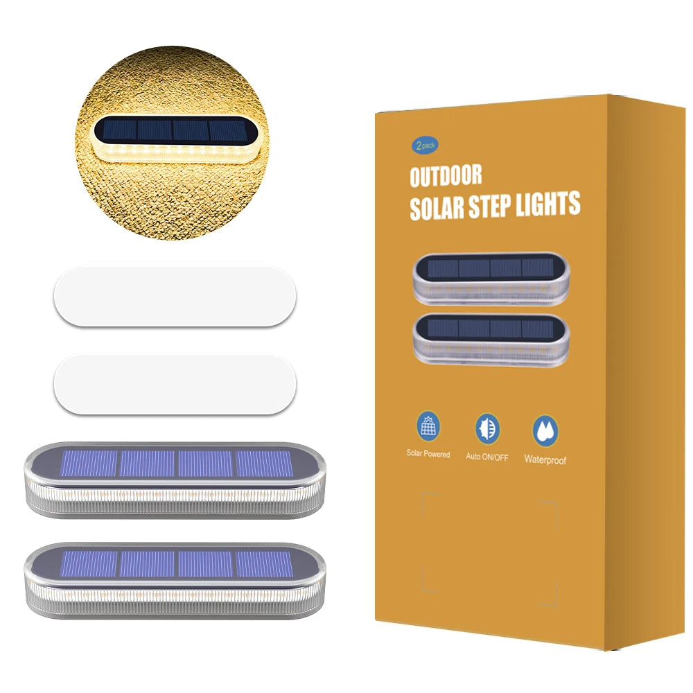 Quality Solar LED Deck Lights Outdoor Step Light Waterproof