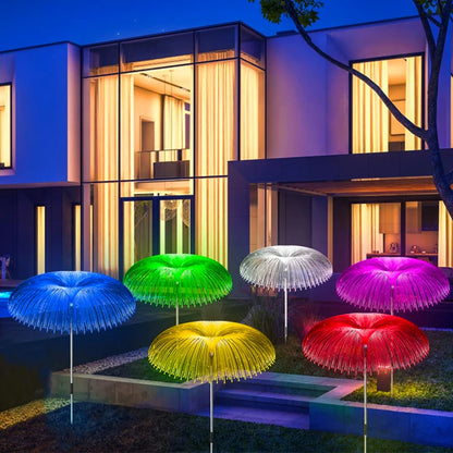 Solar LED Jellyfish Lights Outdoor Garden Decor Lawn Light