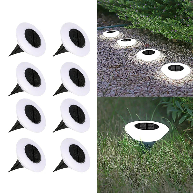 Outdoor Solar Pathway Lights IP65 Rated LED Landscape Lighting