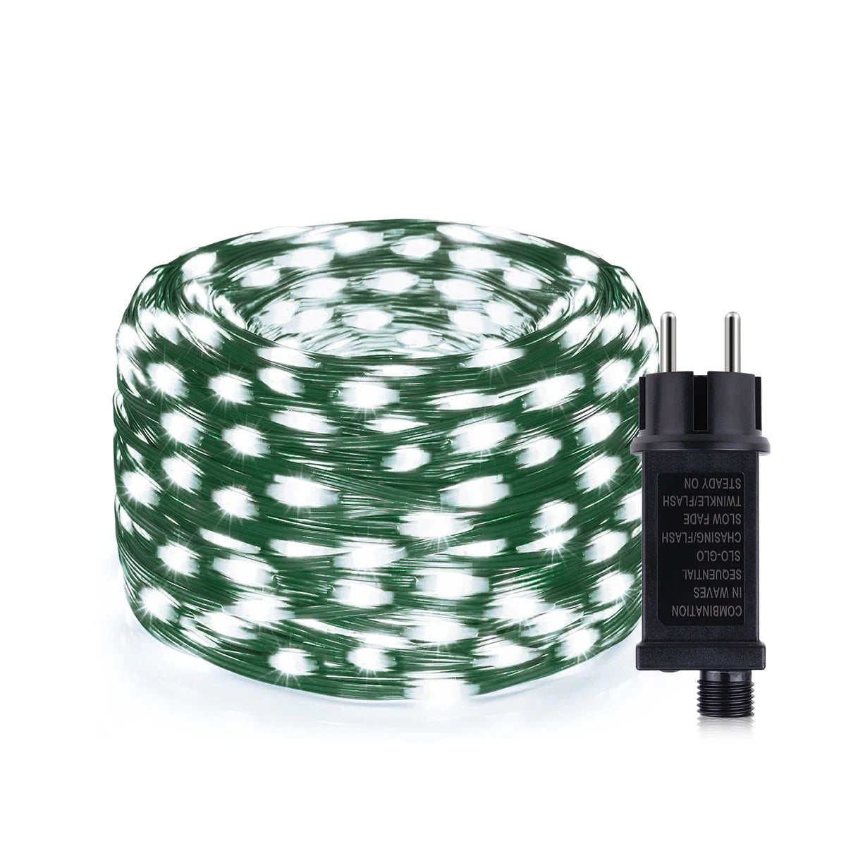24V LED Christmas lights Green Wire Leather Fairy Lights String
