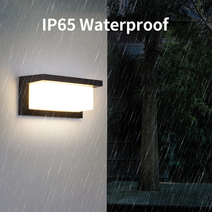 LED Outdoor Wall Lamp Waterproof IP65 Radar Sensor Ligthing