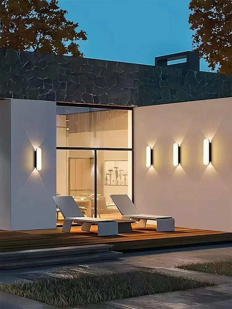 Aluminum Led Outdoor Wall Light Waterproof Porch Lights
