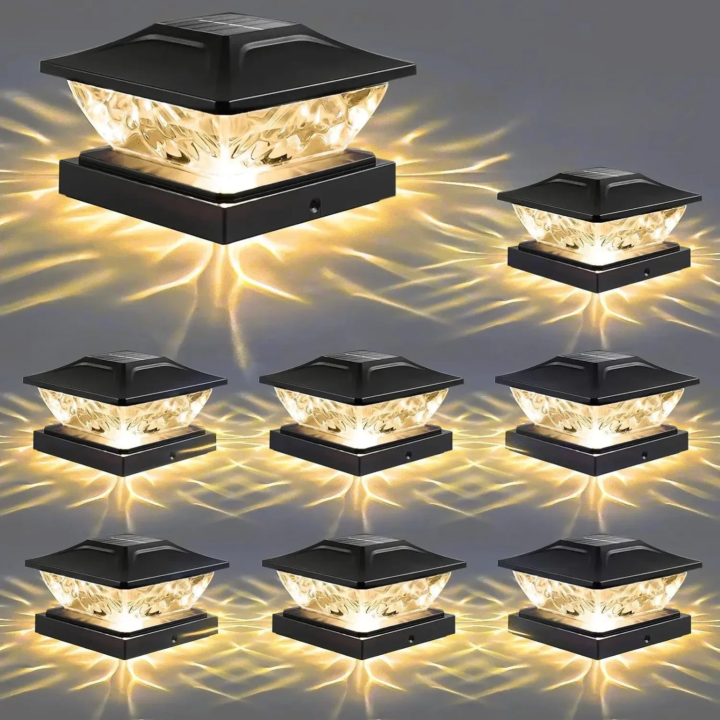 Outdoor Waterproof Villa Gate Fence Light Solar Light Outdoor