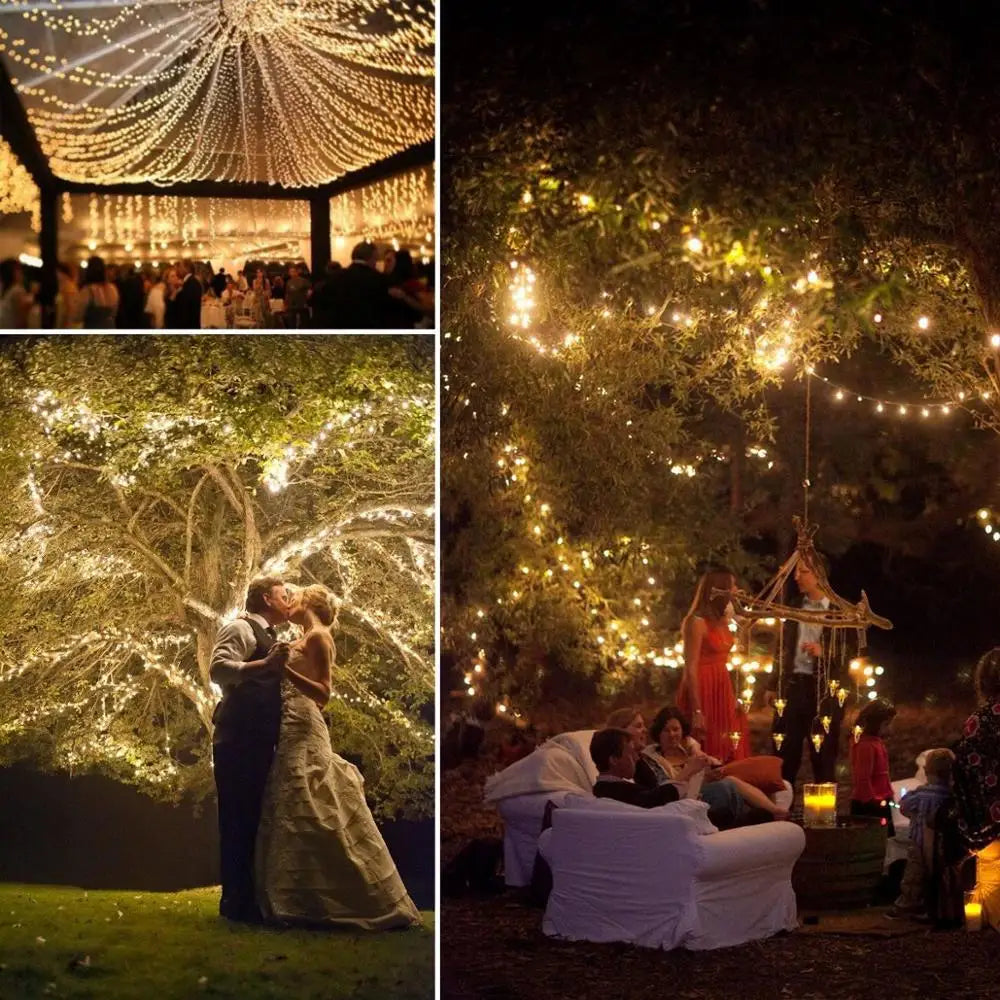 LED Solar Light Outdoor Garden Fairy String Light Led Twinkle