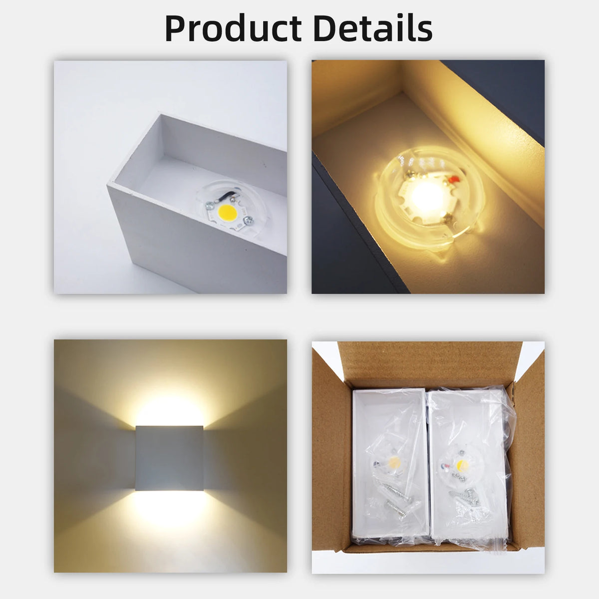 LED Wall Sconces 6W Modern Indoor Wall Lamp