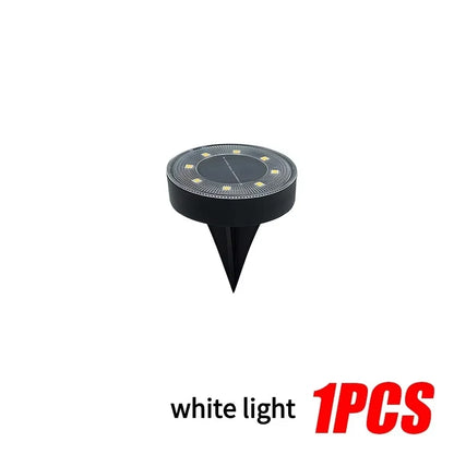 LED Outdoor Solar Power Ground Light IP68 Waterproof Lighting