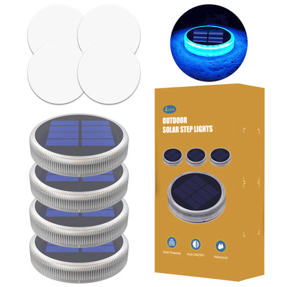 Solar Deck Lights Outdoor Waterproof LED Dock Lighting