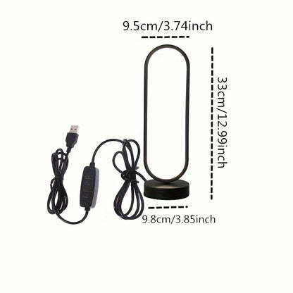 1PC Lamp Bedroom Ring Lamp Dimming LED Night Light