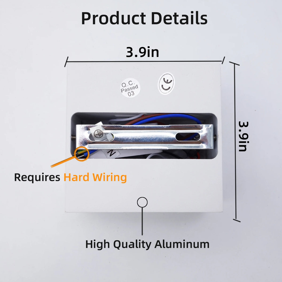 LED Wall Sconces 6W Modern Indoor Wall Lamp