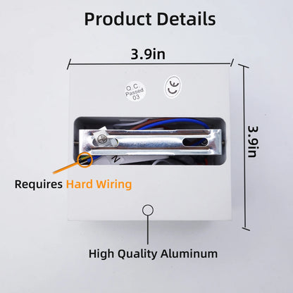 LED Wall Sconces 6W Modern Indoor Wall Lamp