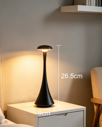 New Mushroom Table Lamp Rechargeable Wireless Touch Lamp