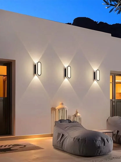 Aluminum Led Outdoor Wall Light Waterproof Porch Lights