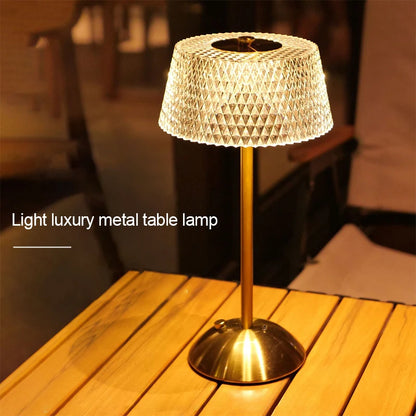 Rechargeable LED Night Light Touch Bedroom Night Lamp