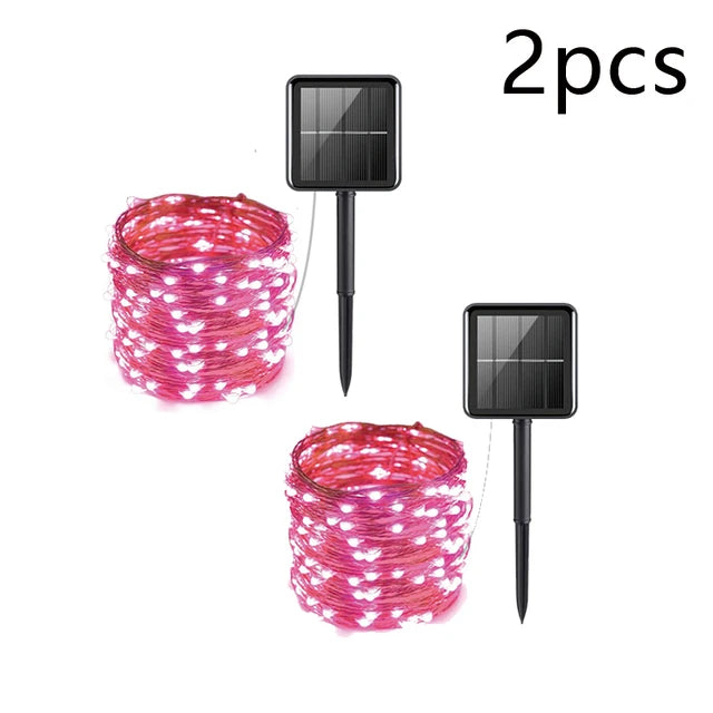 LED Solar Light Outdoor Garden Fairy String Light Led Twinkle