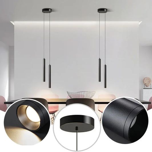 Nordic LED Pendant Lamps for TV Background Kitchen Fixture