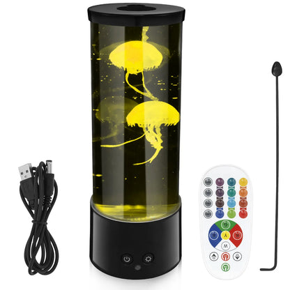 LED Mini Jellyfish Light USB Rainbow Color