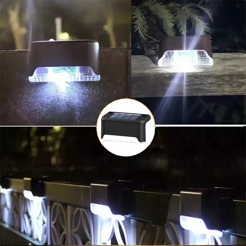 Solar Deck Lights Outdoor Step Lights Waterproof Led Solar