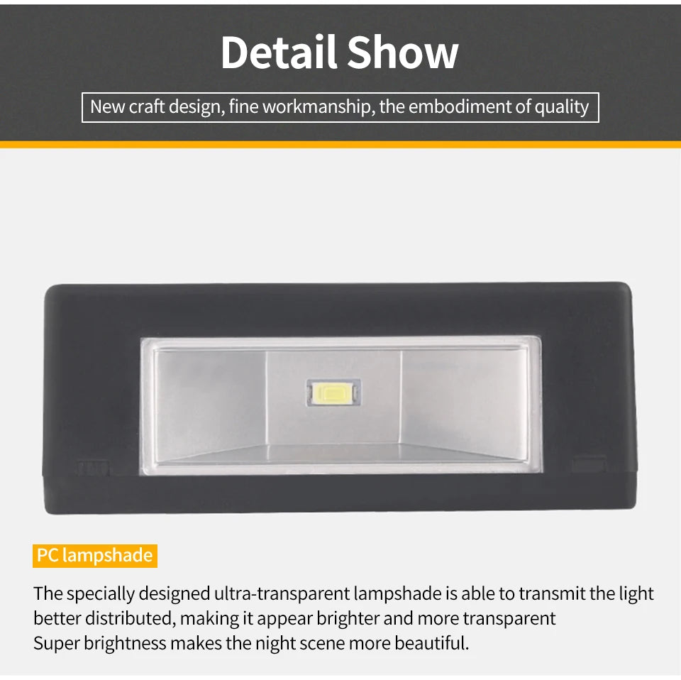 Solar Up and Down Spot Lights Outdoor Street Wall Light Lamp