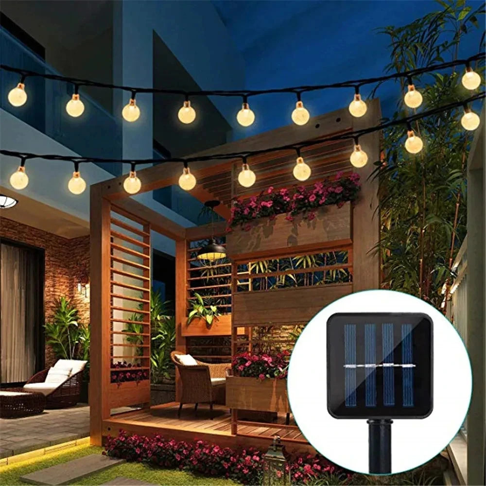 200 LED Solar Fairy Lights String Light Outdoor 22M IP65