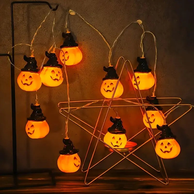 Halloween Demon Light Strings 10LEDs Fairy Lights
