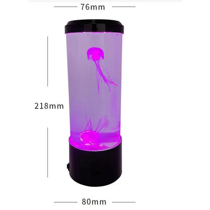 Jellyfish Lava Lamp Aquarium Ocean Night Lights