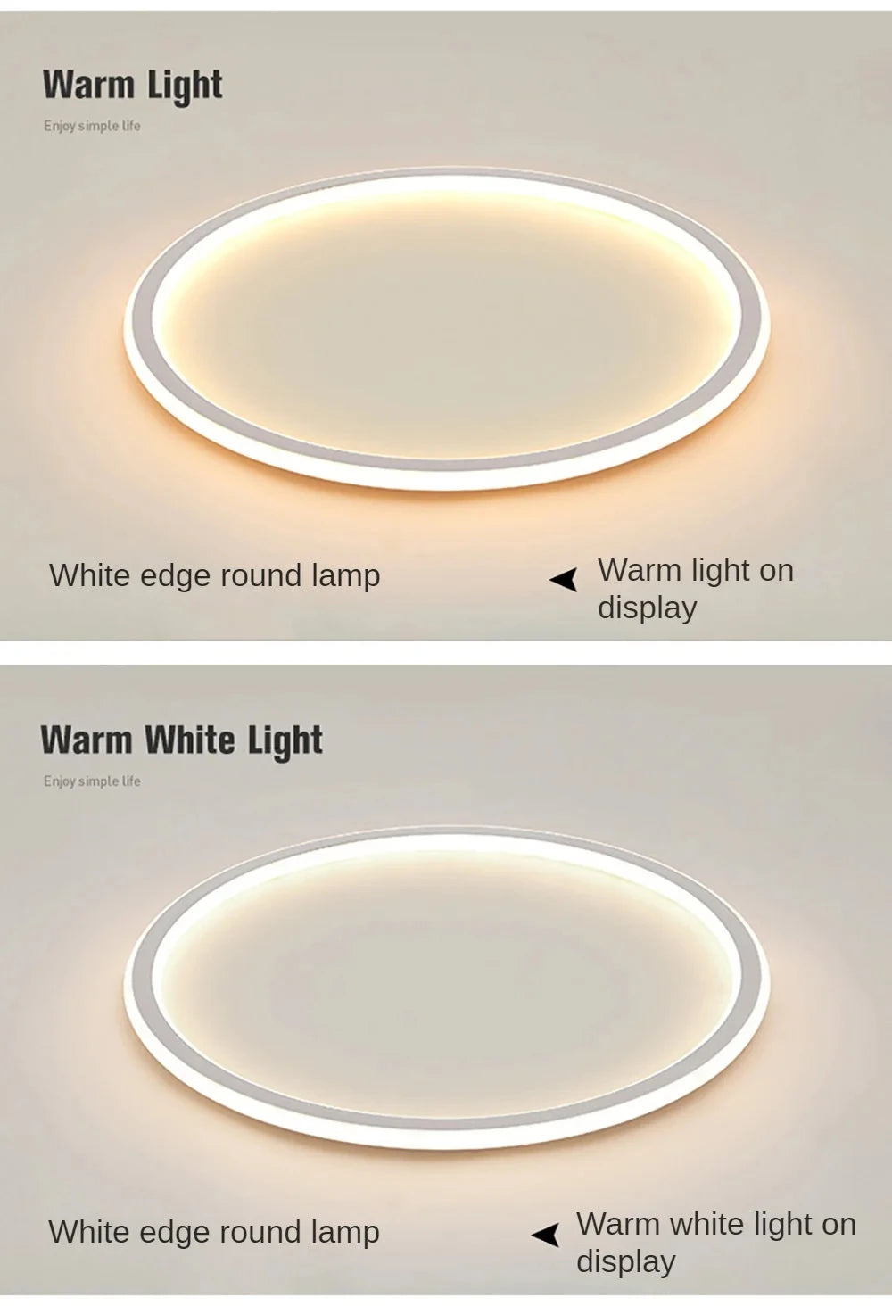 Simple Nordic Style Lighting Ceiling Lamp Lighting Decoration