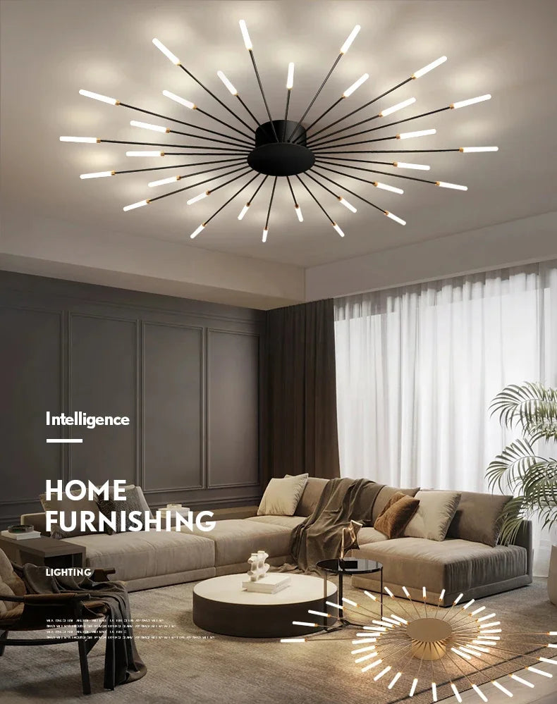 Living Room Light LED Ceiling Lamp Modern Indoor Lighting