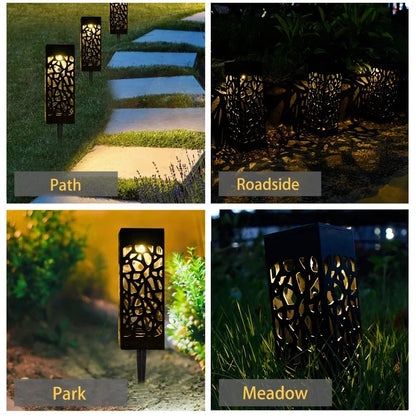 Solar Lawn Light Outdoor Solar Powered Buried Path Lights