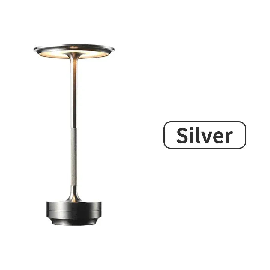 Wireless Table Lamp USB Rechargeable Touch Lamp