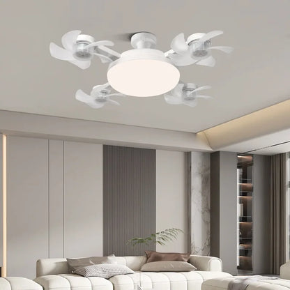 Intelligent ceiling light electric fan light Kitchen high wind power Silent