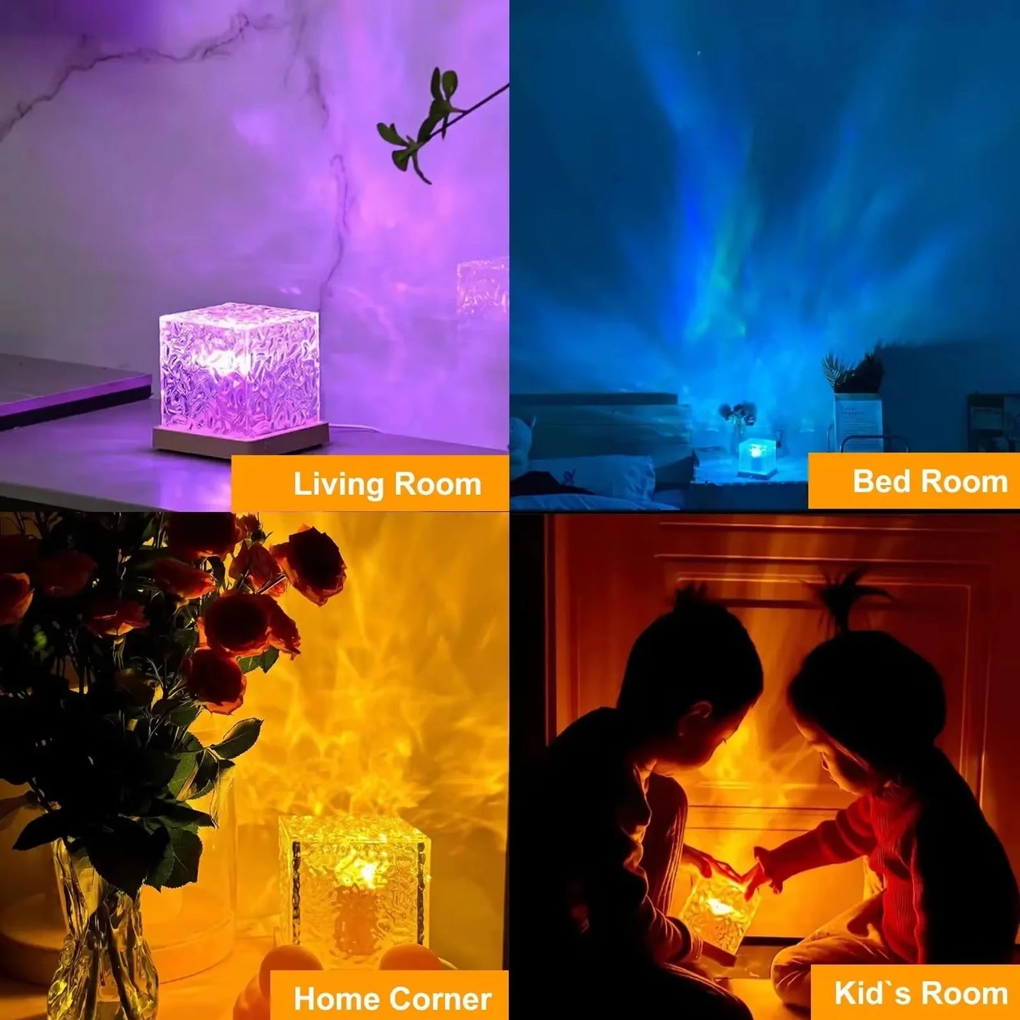 16 Colors Desktop Decorative Lamp Remote Control