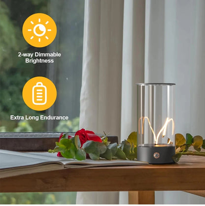 Rechargeable Cordless Portable LED Table Lamp Lighting
